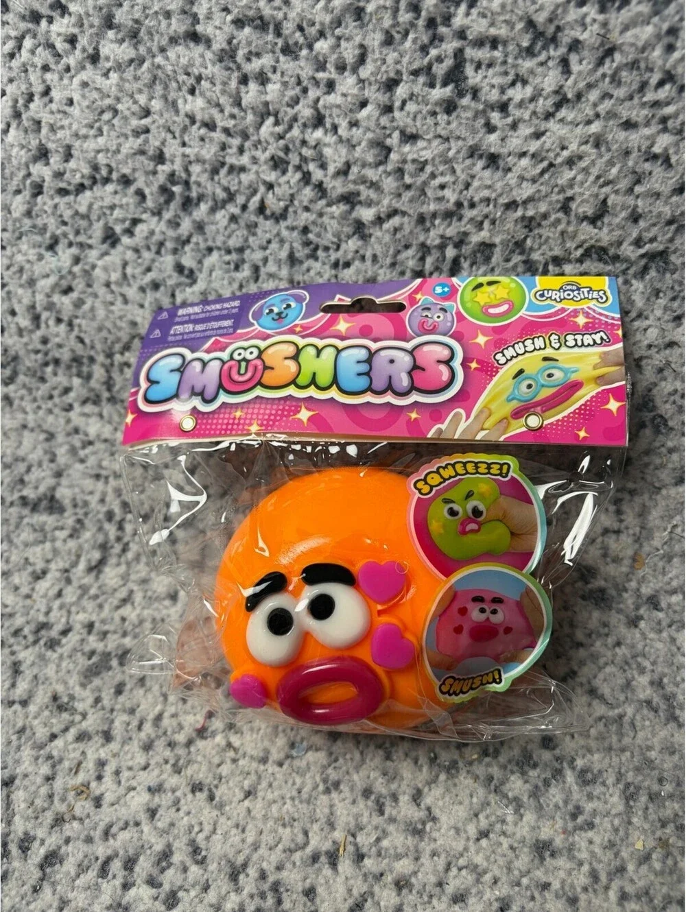 Orange Smusher- Authentic Orb smusher Face Swapping Toy Fast Shipping